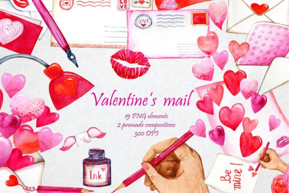 Download Love Letter Clipart. Valentines Day PNG - Love letter clipart Collection