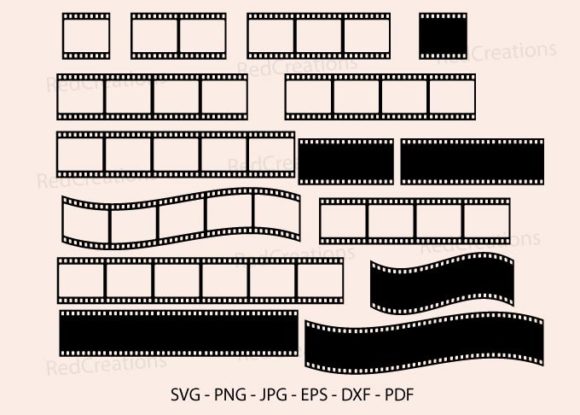 Download Film Strip Svg, Cinema Vintage,  Movie - Film Collection