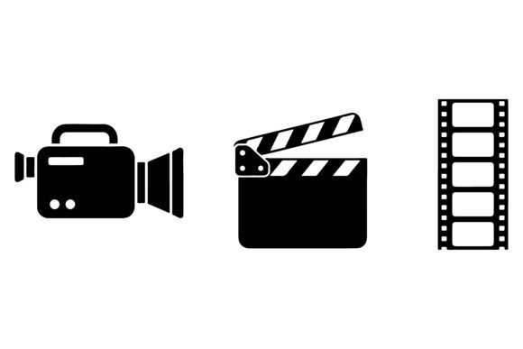 Download Film Production Icons Vintage Camera&nbsp; - Film Collection