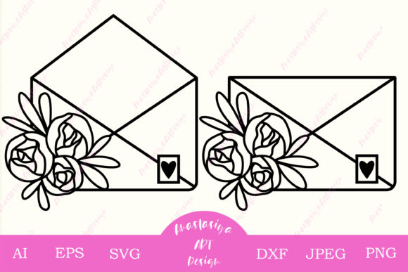 Download Floral Envelope&nbsp;Love Letter Clipart&nbsp; - Love letter clipart Collection