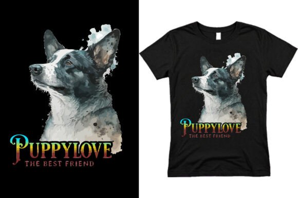 Download Puppy Love Dog T Shirt Design - Premium Resources