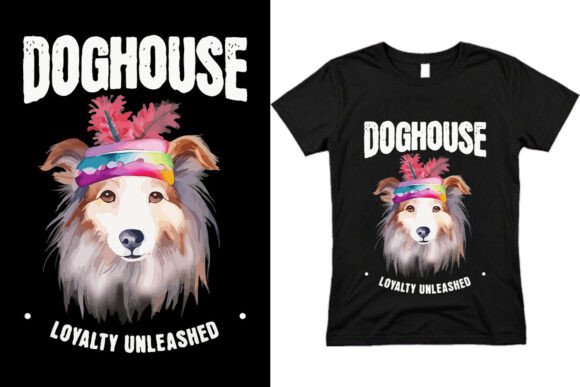 Download Dog House T Shirt Design - Premium Resources